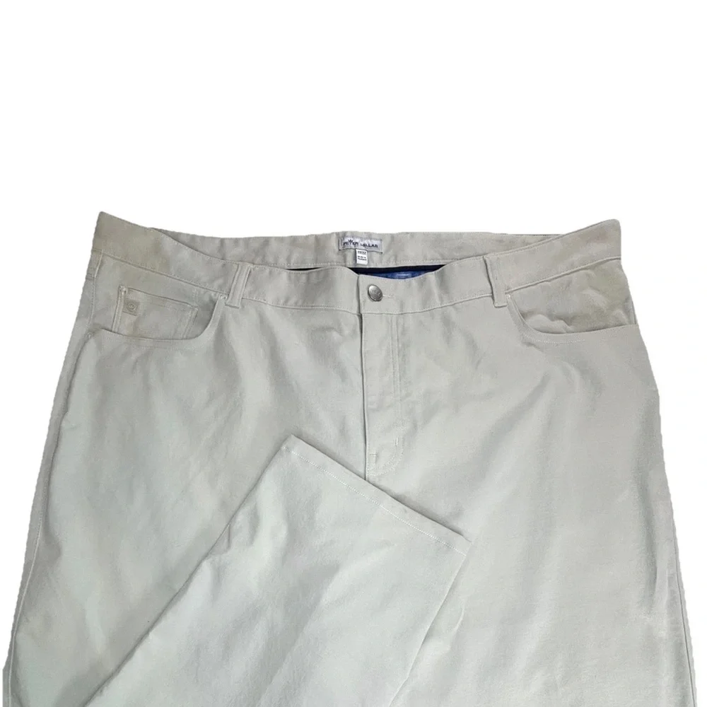 Peter‎ Millar eb66 five pocket performance Golf Pants Men’s 42x27 Tan